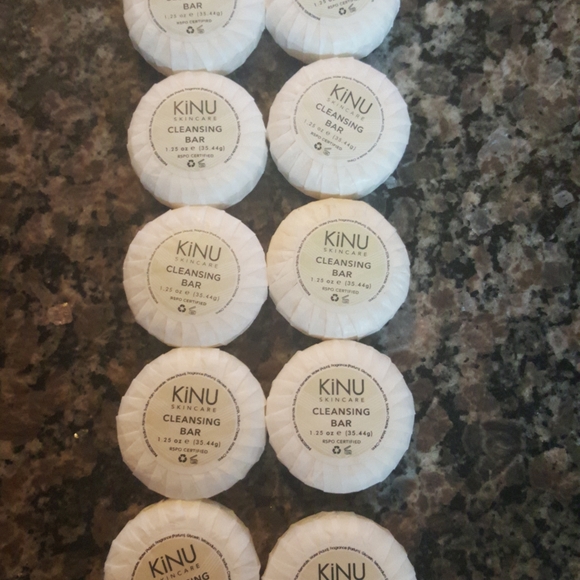 Lot of 10 KINU cleaning soap new 1.25 oz travel size smells great - Picture 1 of 3